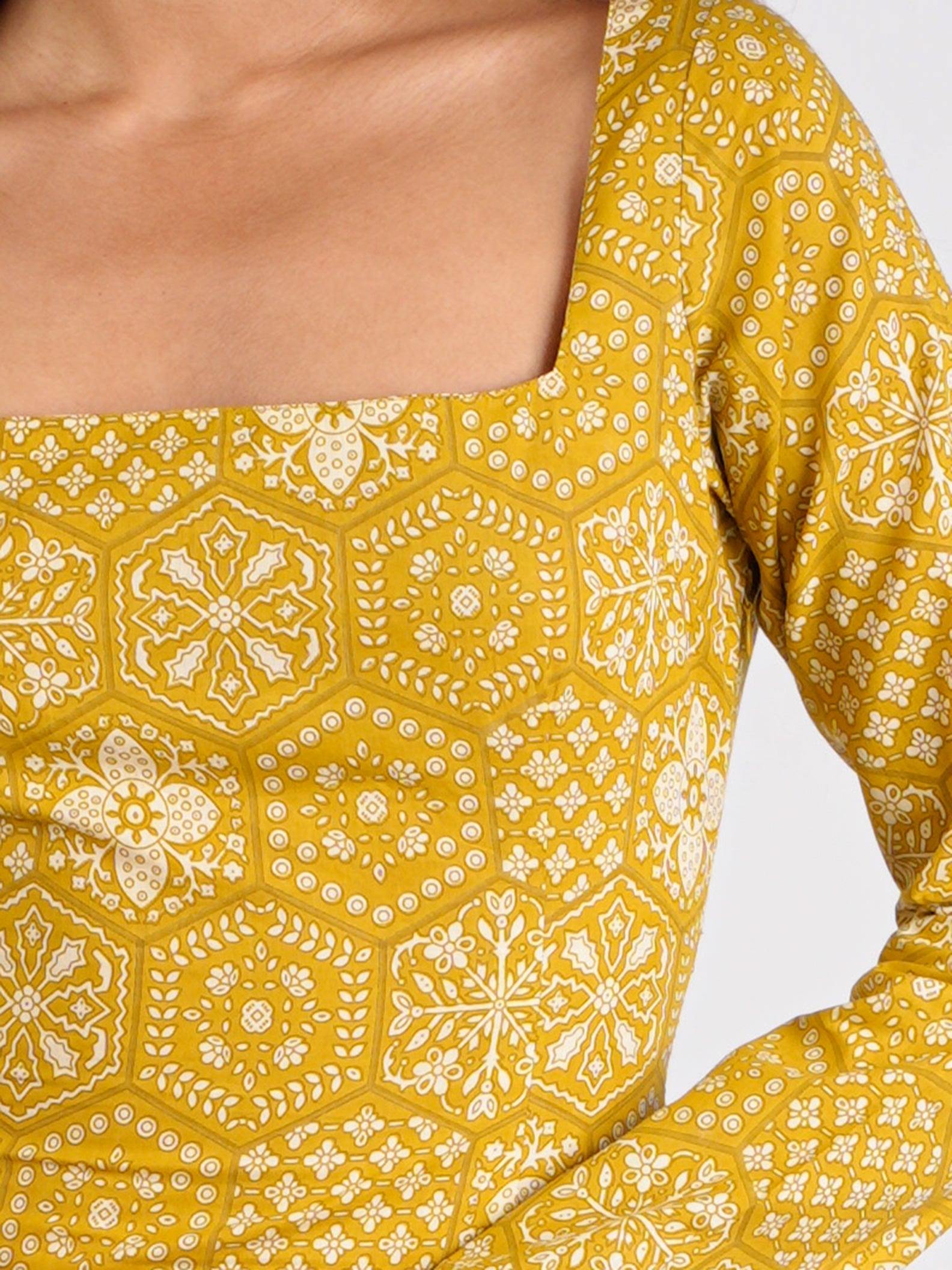 Mishti Sleeved Corset Kurti NISHORAMA