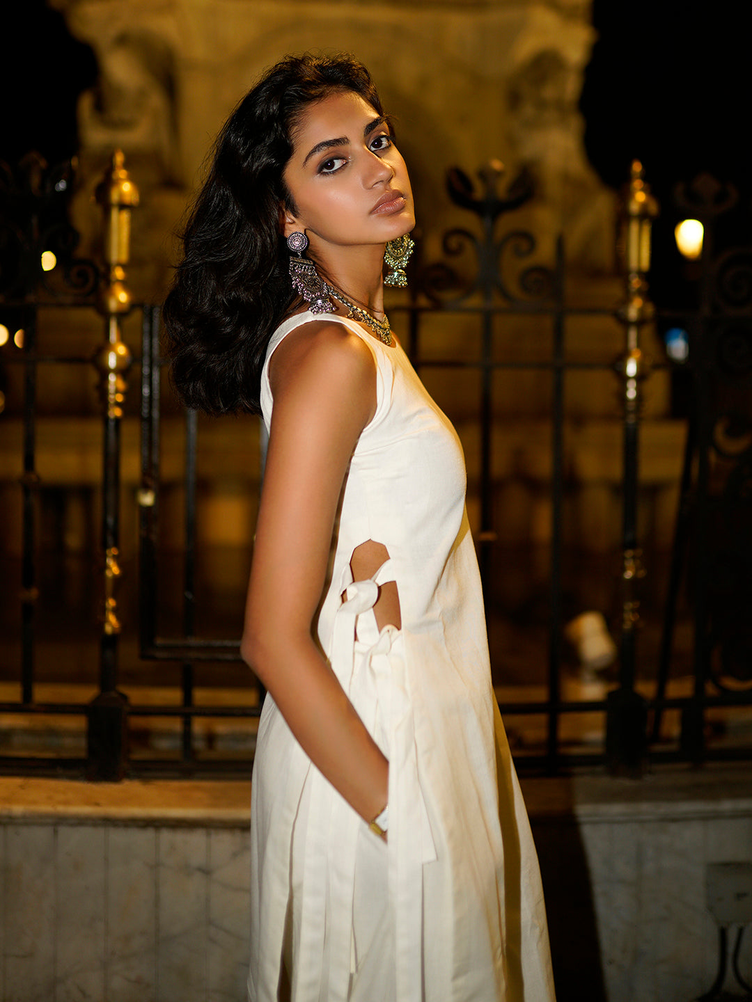 Chandrayee Cape Kurti NISHORAMA