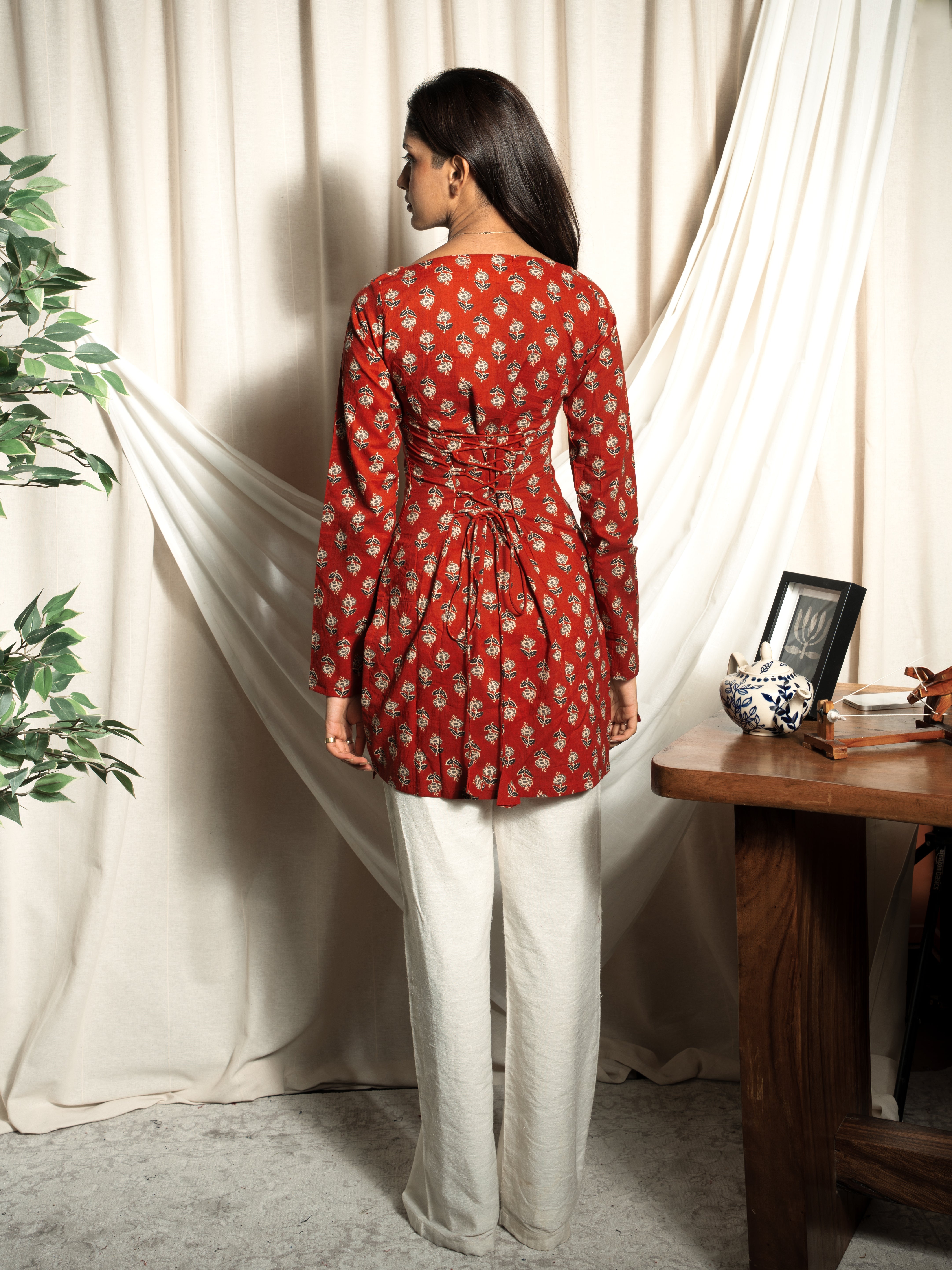 Jashn Full Sleeve Kurti NISHORAMA