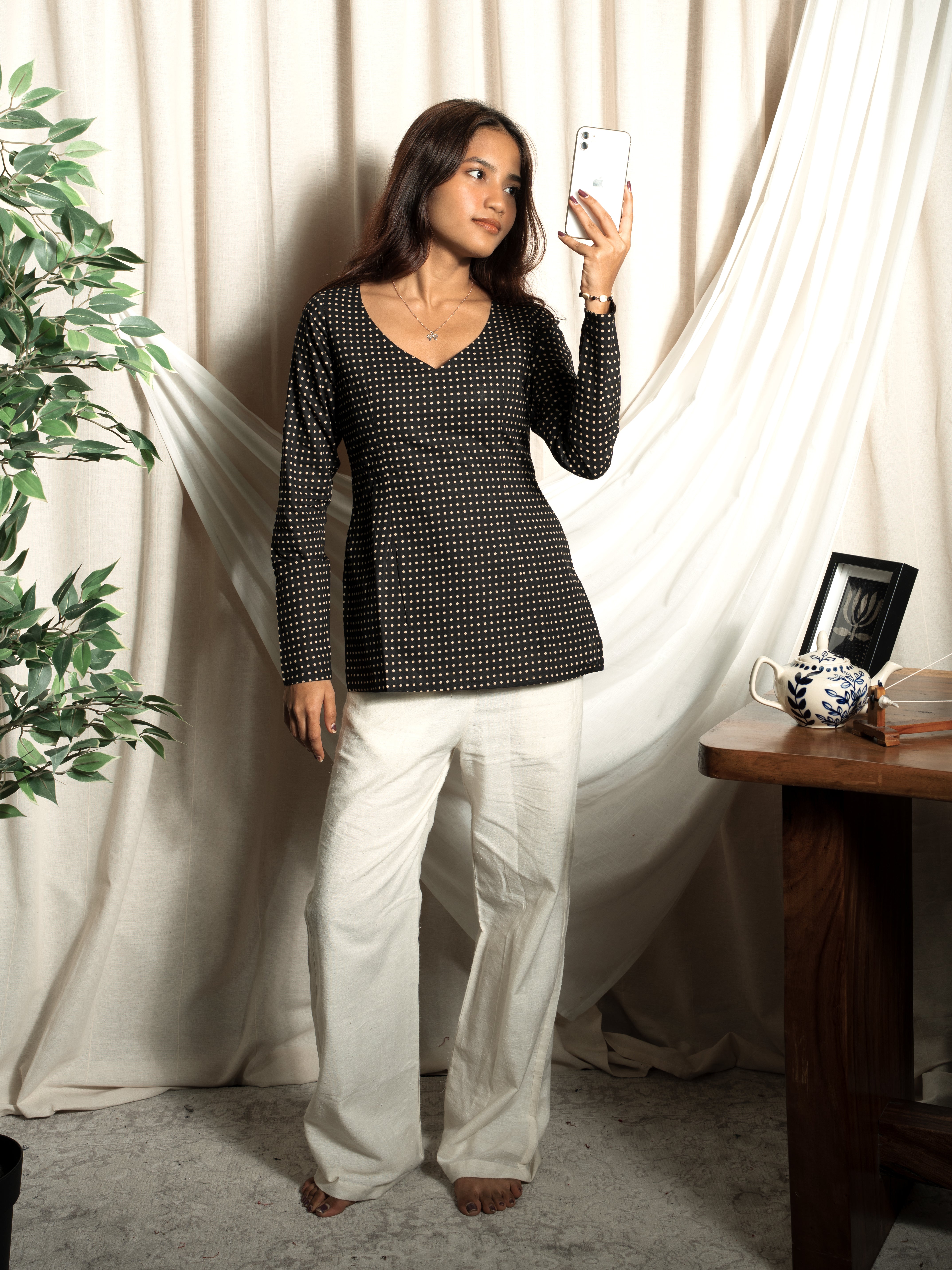 Naaz Full Sleeve Kurti NISHORAMA
