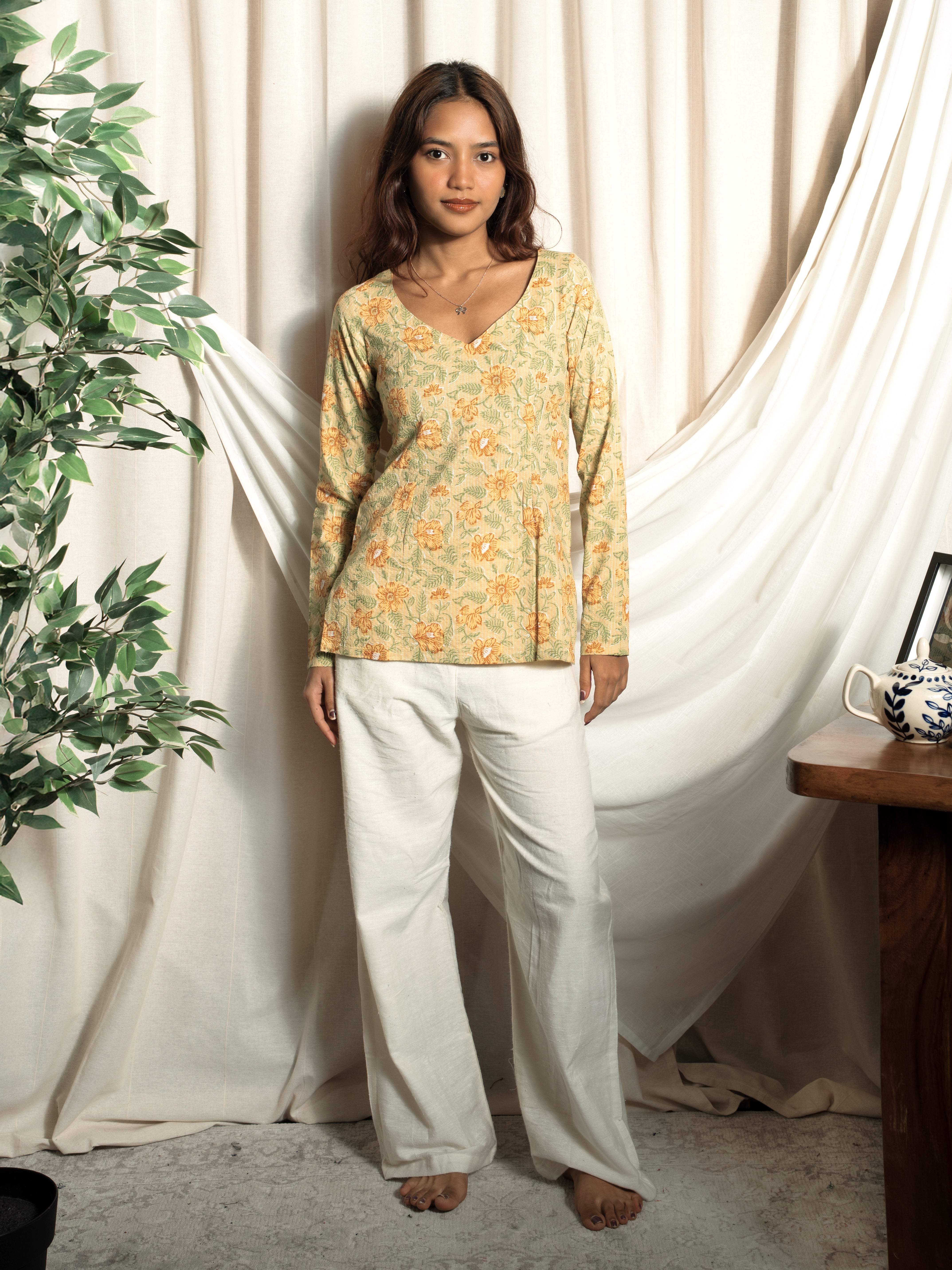 Neelam Full Sleeved Kurti NISHORAMA