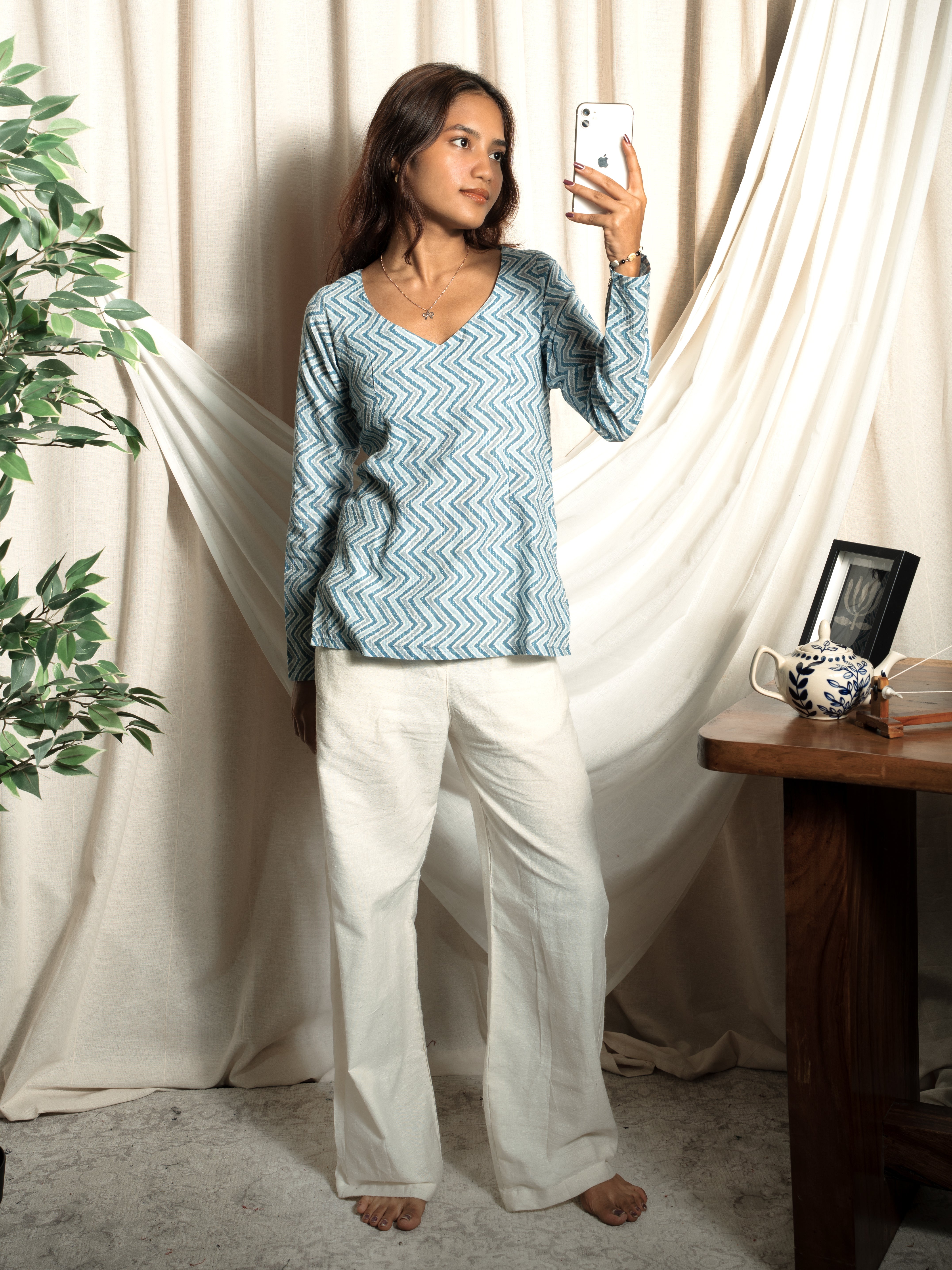 Nysha Full Sleeved Kurti NISHORAMA