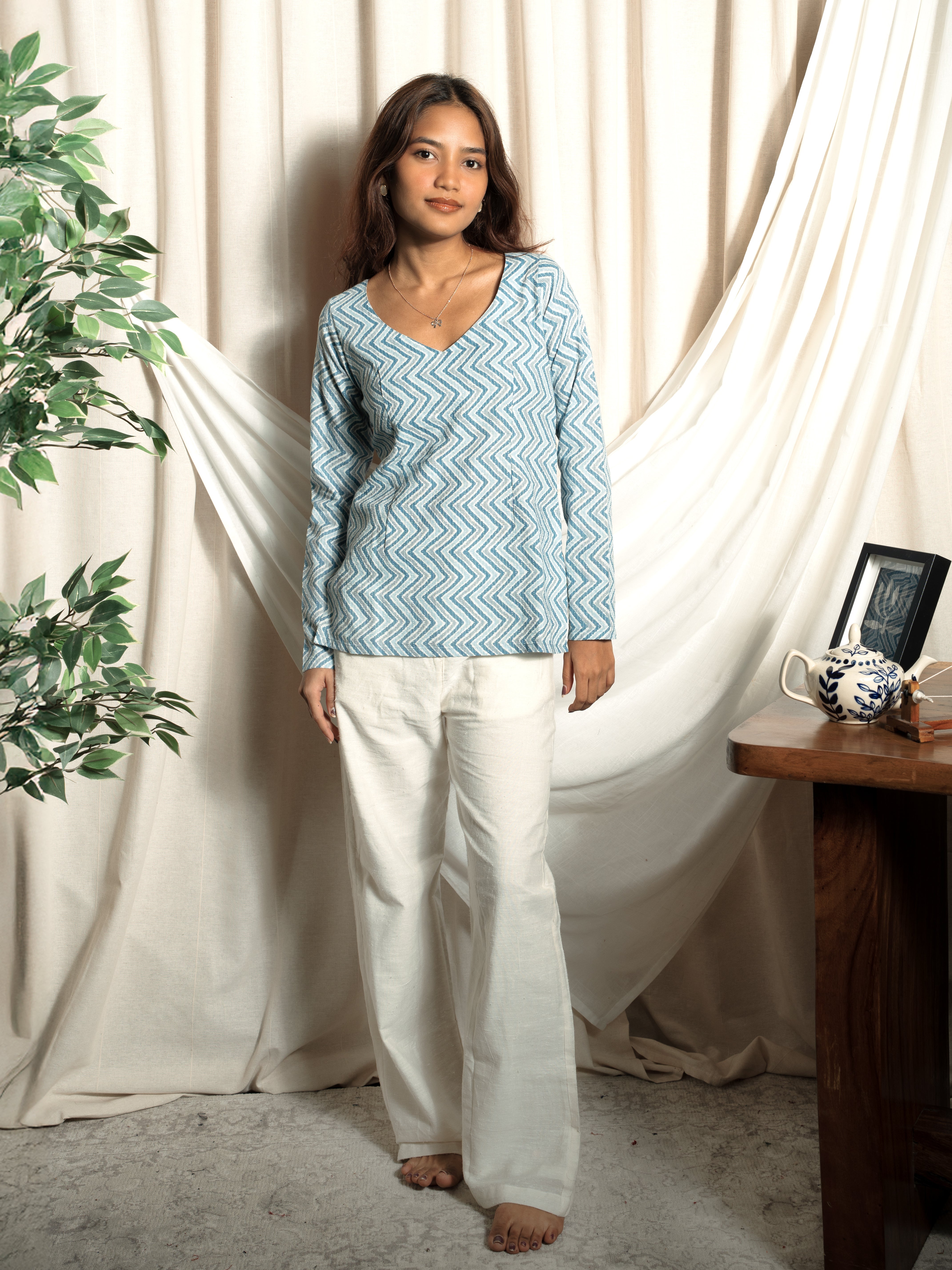 Nysha Full Sleeved Kurti NISHORAMA