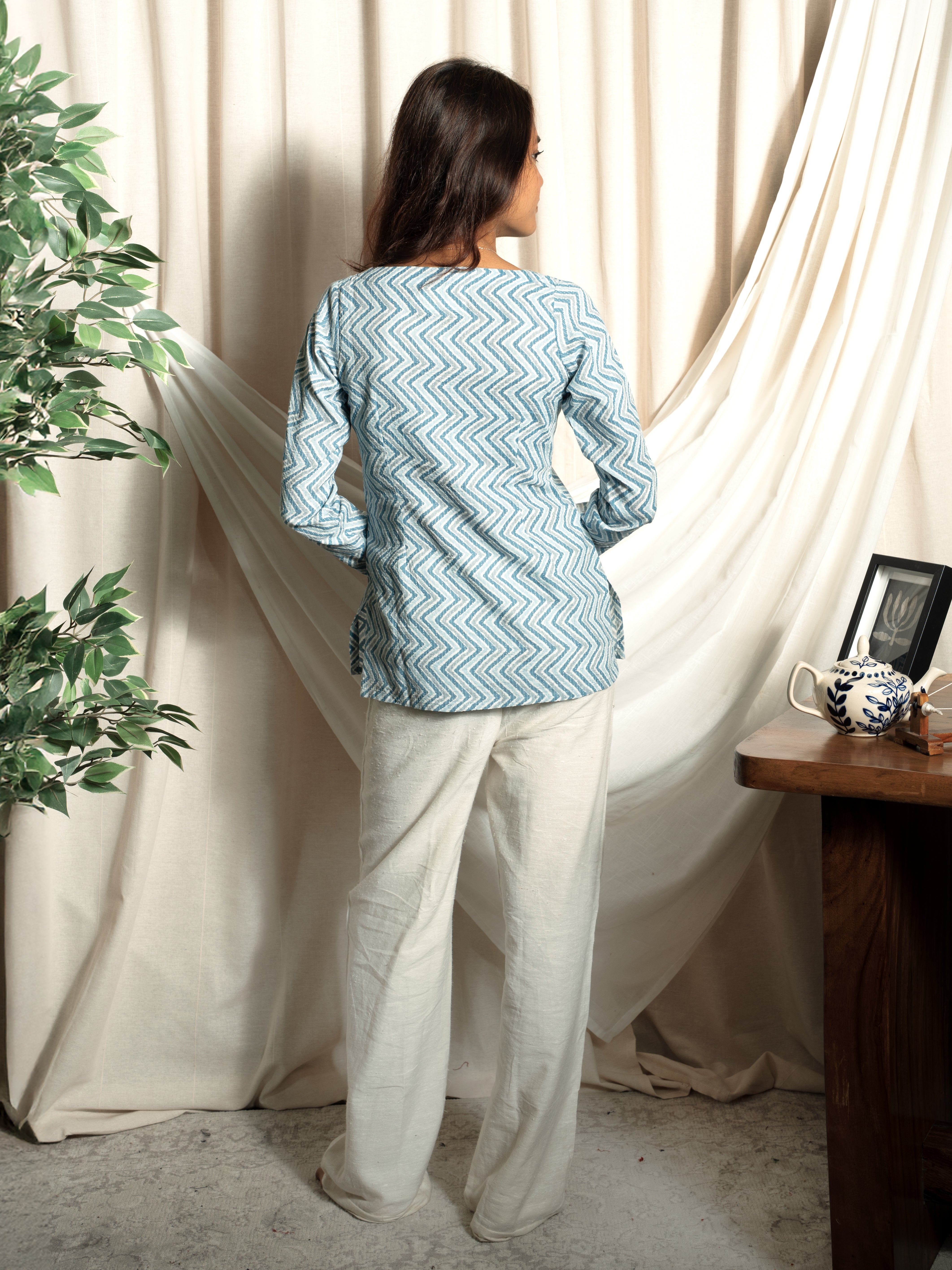 Nysha Full Sleeved Kurti NISHORAMA