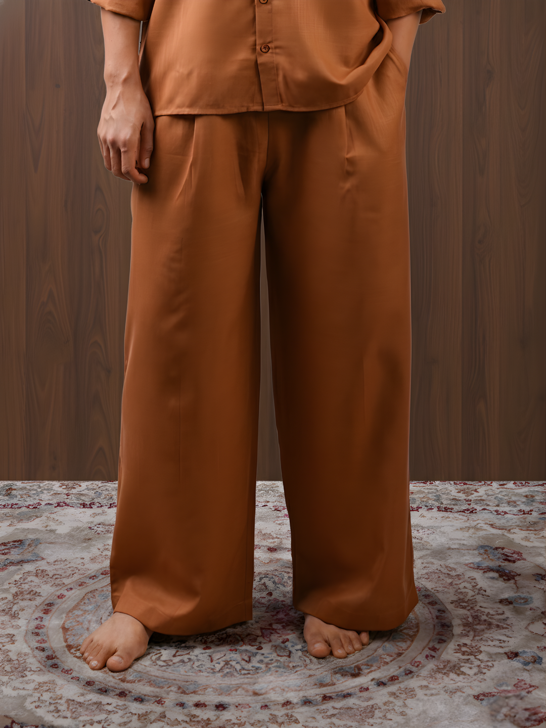 Brown Pyjama Pants NISHORAMA