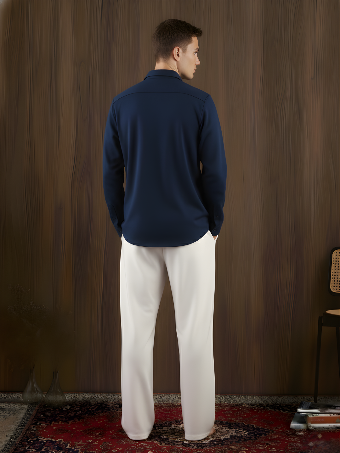 Raghav Linen Fitted Shirt NISHORAMA
