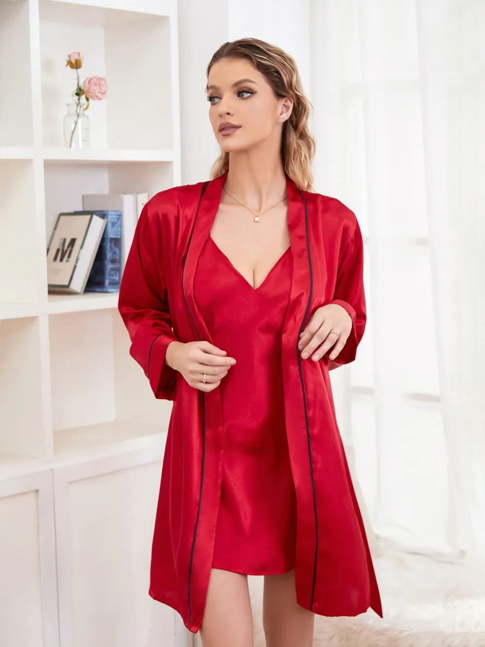 Night Robe With Belt & Sleep dress for women