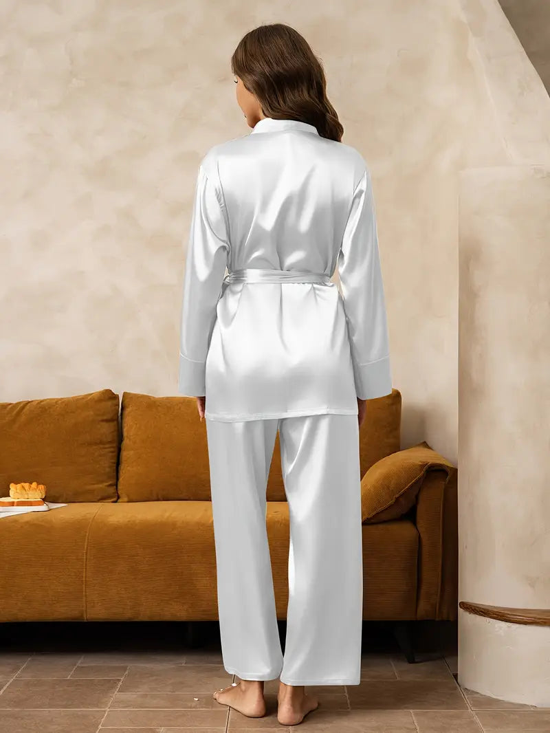 Women's Fashion Night Robe Set