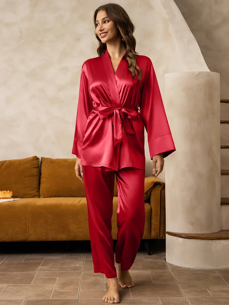 Women's Fashion Night Robe Set