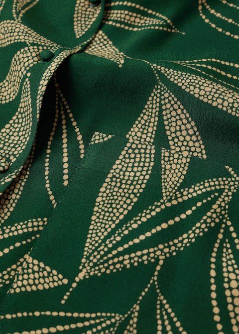 Flowy printed blouse - Women