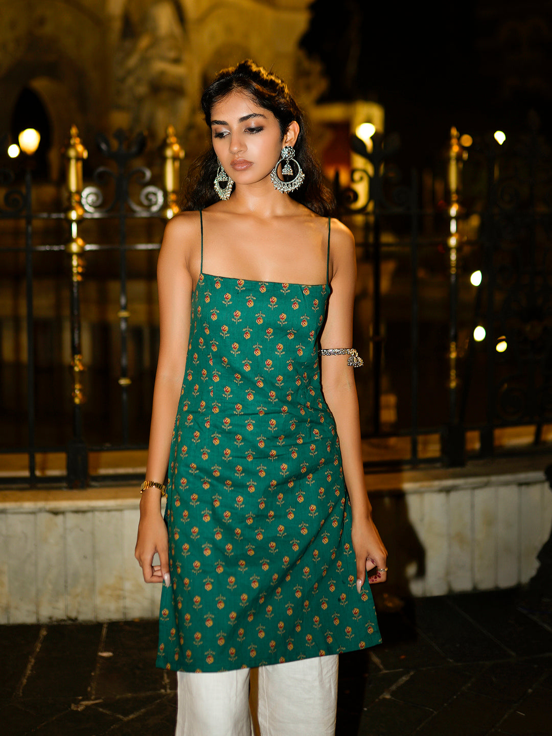 Parna Noodle strap corset Kurti NISHORAMA