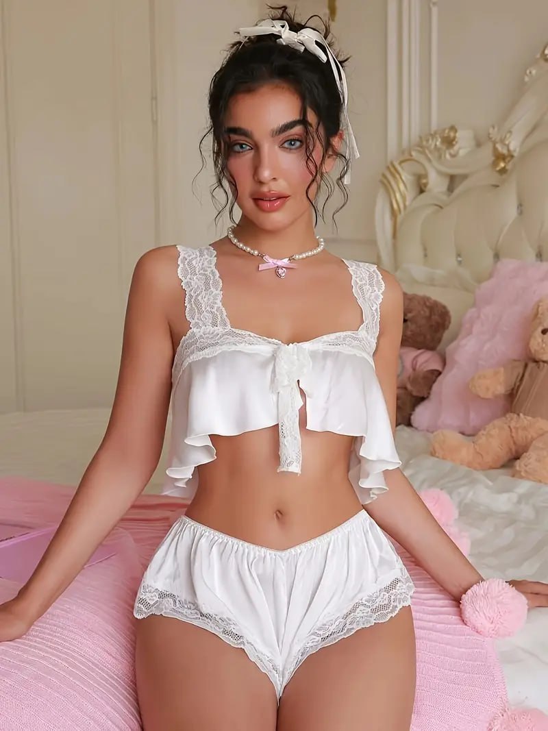 Pack 2 Fashion Charm Design Sleepwear Set