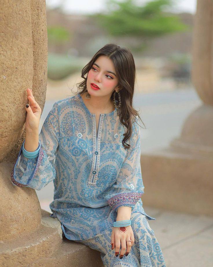 Chiffon Georgette Top & Farsi Palazzo With Dupatta set Mahathya