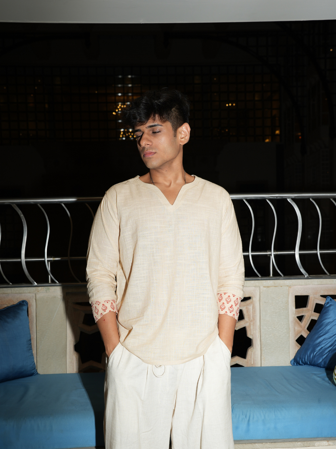 Murad Inverted Sleeved Short Kurta NISHORAMA